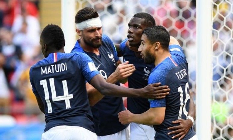  MŚ 2018: Mało przekonująca Francja zdobywa 3 punkty z Australią, Francja 2:1 Australia