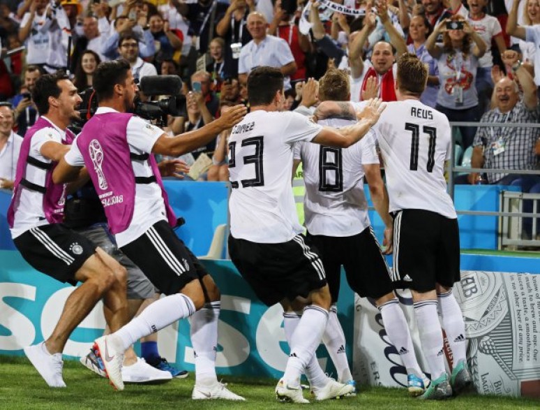  MŚ 2018: Kroos ratuje Niemców przed kompromitacją, Niemcy 2:1 Szwecja