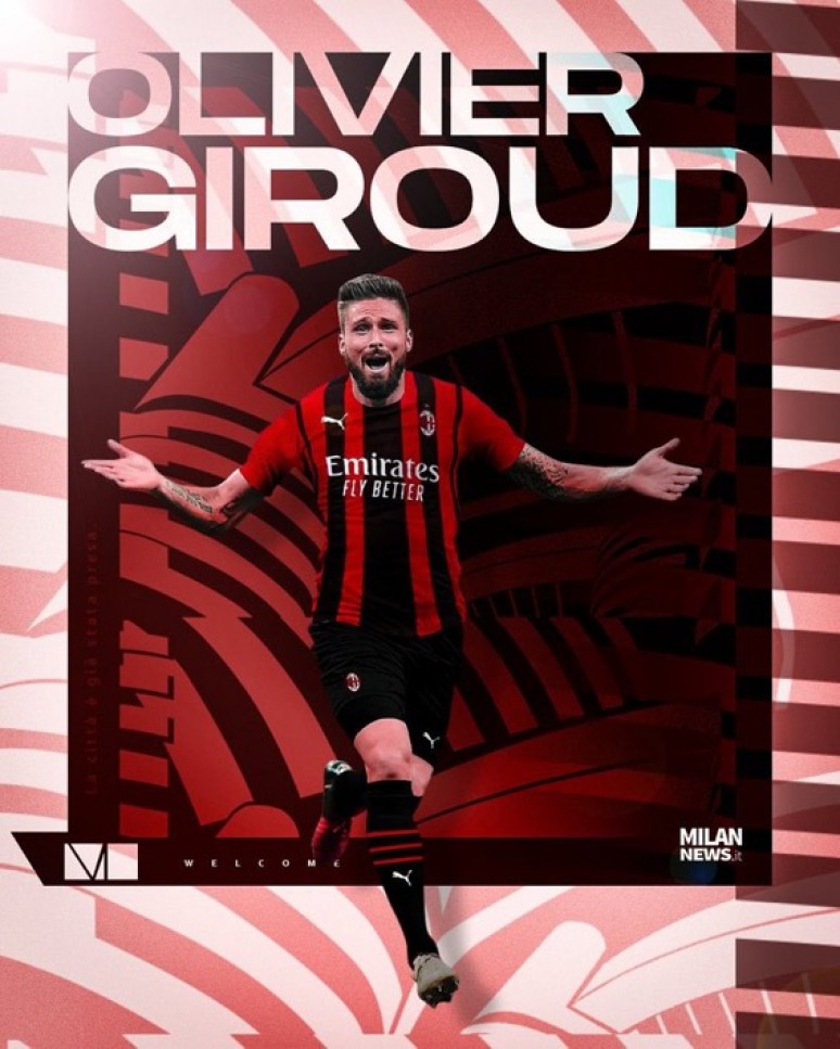  Oficjalnie: Giroud w Milanie!